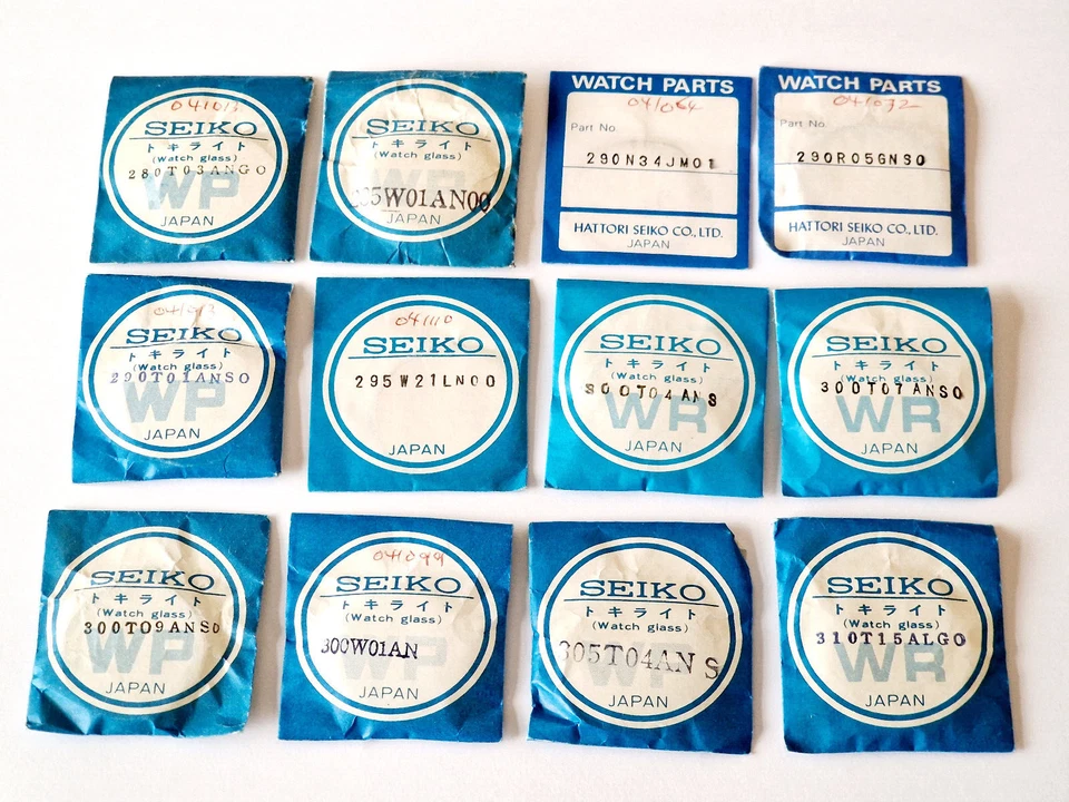 Seiko Watch Glass Crystal Part Watch Parts Genuine New Pick Drop Down List - Image 1 of 1