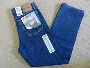 NUEVO NUEVO CON ETIQUETAS Wrangler Rugged Wear Jeans Azul Denim Ajuste Clásico - Hombre 32-33 x 30.5 - Imagen 1 de 1