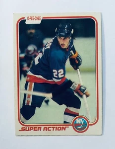 Mike Bossy 1981-82 O-Pee-Chee Super Action Card #208 New York Islanders - Bild 1 von 2