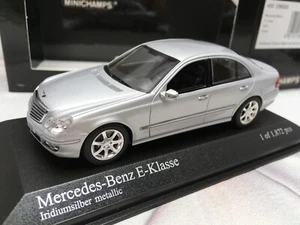 🇺🇦 1:43 Minichamps W211 Mercedes Silver  e320 211 2005 E E63 2002 Restyle E200 - Picture 1 of 4