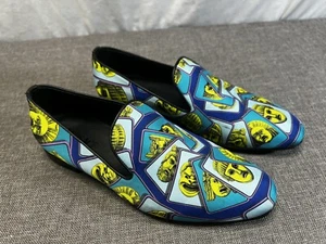 Versace Herren Mask Printed Hausschuhe EU 41 / US 8 Staubbeutel Karton einmal getragen ANSEHEN! - Bild 1 von 18