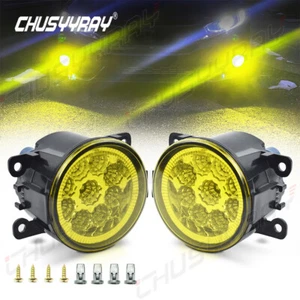 Faros antiniebla delanteros LED amarillos lámpara de parachoques para Subaru WRX / STI 2015 2016-2019 2020 - Imagen 1 de 12
