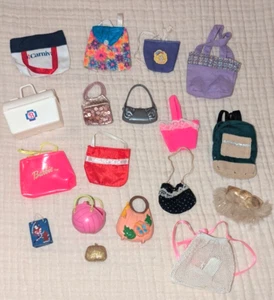 DOLL LOT PURSES BAGS Backpack Bratz Barbie My Scene doctor fashion school - Picture 1 of 3