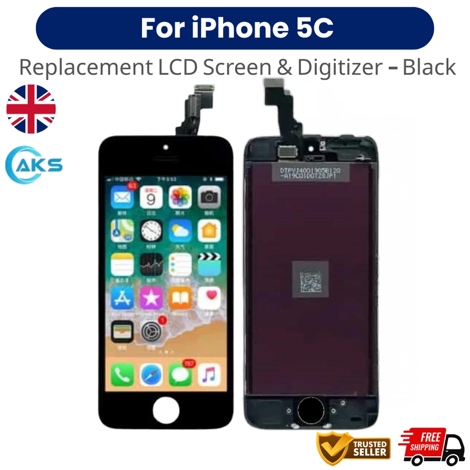 For iPhone 5c A1456 Replacement LCD Touch Screen Digitizer Panel HD Display UK - Image 1 of 1