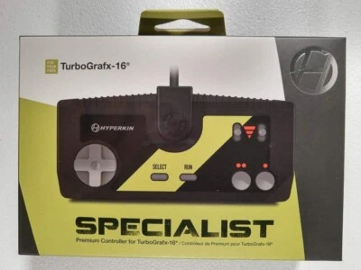 Hyperkin Specialist Premium Controller TURBOGRAFX-16/ PC Engine w/ 10ft Cord NEW - Image 1 of 4