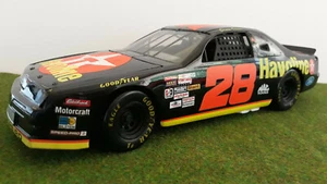 FORD THUNDERBIRD # 28 noire NASCAR TEXACO HAVOLINE IRVAN T-BIRD o 1/18 ERTL 7309 - Foto 1 di 9