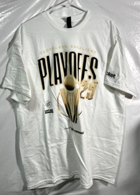 Camiseta de playoffs XL 2025 Cleveland Cavaliers y juego de toalla de rally #2 vs PACERS 5/6 Foto 1 de 4