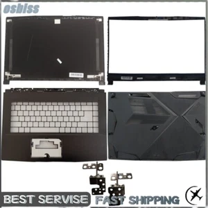 For MSI GF63 MS-16R4 MS-16R1 LCD Back Cover/Bezel /Palmrest/Bottom case / hinges - Afbeelding 1 van 27