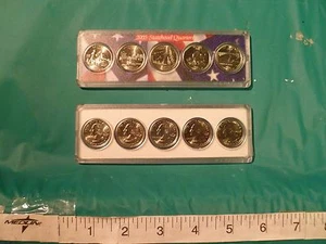 2005D STATEHOOD QUARTER SET W/ PATRIOTIC 2X6 HOLDER - Picture 1 of 1