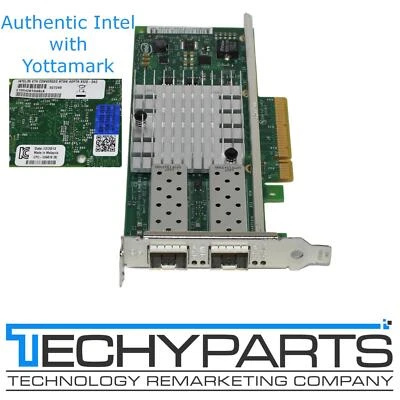 Adaptador de red Ethernet PCI-E Intel E10G42BTDABLK X520-DA2 doble puerto 10 Gb/s SFF Foto 1 de 4
