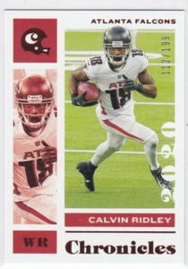 2020 Chronicles CALVIN RIDLEY Red Foil /199 - Picture 1 of 2