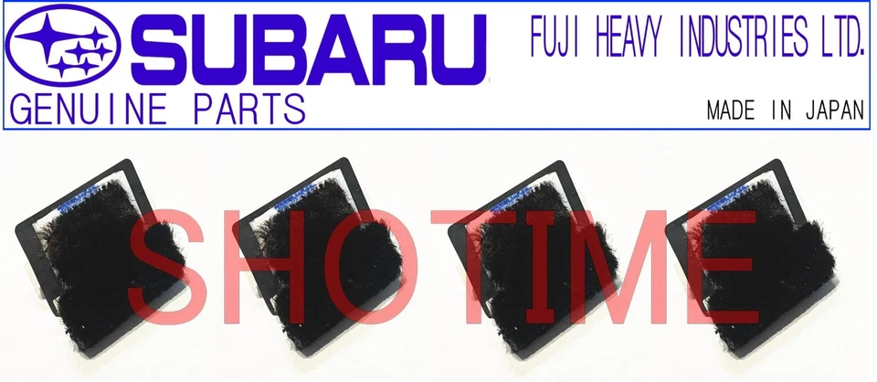 Almohadilla guía estabilizadora exterior ventana puerta delantera SUBARU 98-03 LEGACY BE5 BH9 Foto 1 de 1