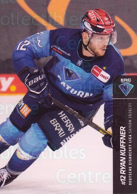 2020-21 German DEL #120 Ryan Kuffner - Image 1 of 1
