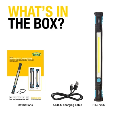 RIL3700C Ring MAGflex LED Inspection Lamp Light Slim Design Rechargeable Cordles - Image 1 of 4