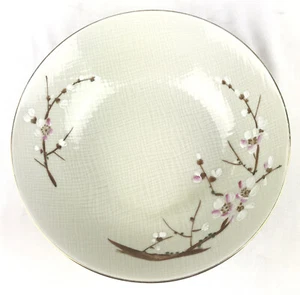 Vtg 1950s Wentworth China Bowl Pasadena Hand Painted Peach Blossoms Moderna 9” - Picture 1 of 9