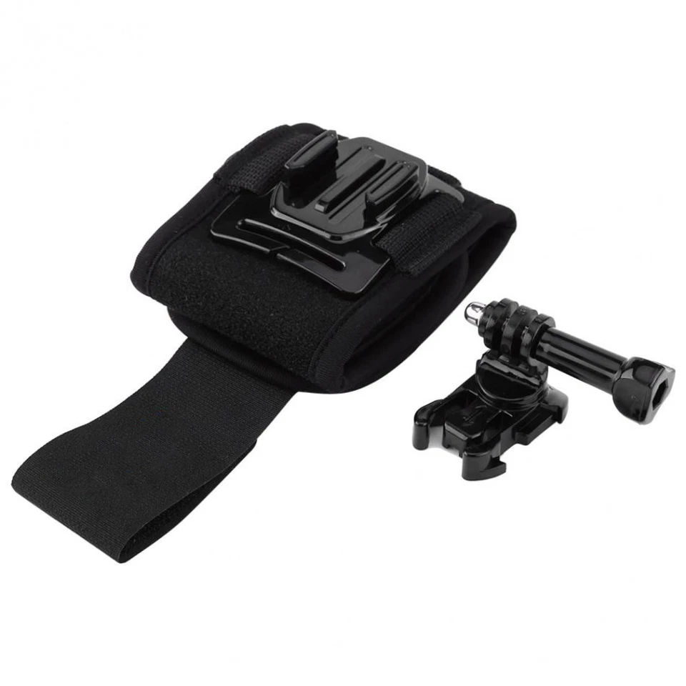 New 360° Wrist Strap Hand Belt With Mount For GoPro Hero 6 5 4 3+ Sports Camera - Image 1 of 4