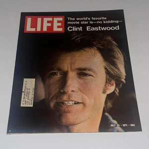 Life Magazine The World's Favorite Movie Star Clint Eastwood July 1971 Marilyn - Picture 1 of 6
