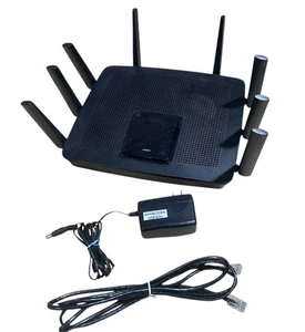 LINKSYS EA9500 V1.1 Max Stream Tri-Band Wi-Fi Router AC5400 MU-MIMO Wireless - Picture 1 of 8