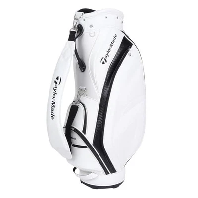 TaylorMade Sport Modern Caddy Bag, White, Men's, 24SS, UN051 - Image 1 of 4