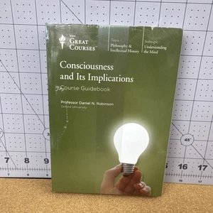 The Great Courses Consciousness & Its Implications Set 2 Disc Dvd  And Guidebook - Picture 1 of 6