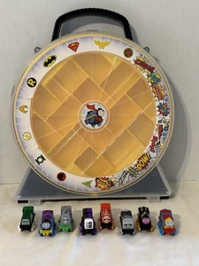 Thomas & Friends Minis DC Super Friends Case w/ 9 Trains 2015 Mattel CHL94 - Picture 1 of 10