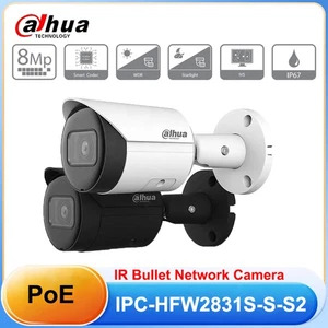 Dahua IPC-HFW2831S-S-S2 8MP Starlight IP Bullet Camera IR30m WDR H.265+ IVS PoE - Picture 1 of 24