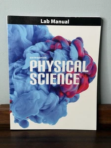 Physical Science Student Lab Manual (6th Edition) BJU Press CLEAN NO WRITING - Picture 1 of 10