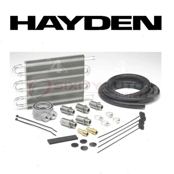 Hayden Engine Oil Cooler for 1975-1983 Pontiac Grand LeMans - Belts Cooling cy Foto 1 de 4