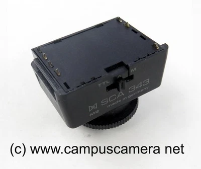 Metz SCA 300 System Flash Adapter Module SCA 343 for Nikon FE2, FA, FM3a, & more - Image 1 of 4