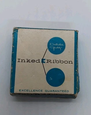 IBM Nylon Inked Ribbon For Models C And D 16 Yards Black *FREE SHIPPING* - Image 1 of 4