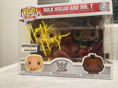 绿巨人霍根签名亲笔签名 Wwe Funko Pop 贝克特 — 第 1/2 张图片