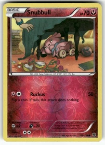 Snubbull XY - Fates Collide Common,Reverse Holo Pokemon Near Mint or Better - Picture 1 of 2