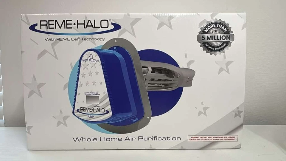 Purificador de aire en conducto para toda la casa REME HALO® - celda aGHP - cero ozono Foto 1 de 1