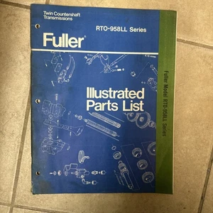 Fuller RTO-958LL Series Illustrated Parts List, Twin Countershaft Transmissions - Bild 1 von 7
