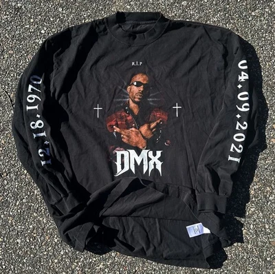 BALENCIAGA x Yeezy DMX TRIBUTE Tee MENS XL AUTHENTIC Rare Rap Shirt Excellent - Image 1 of 4