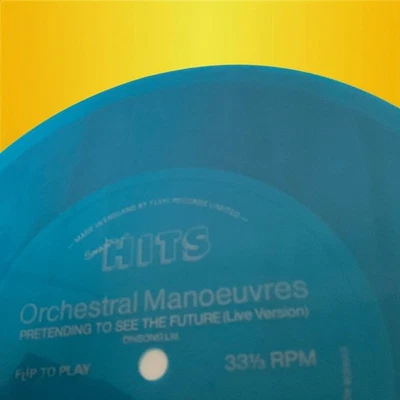 OMD / Nash The Slash - Pretending To See The Future - Flexi Disc VG 1981 Dindisc - Image 1 of 4