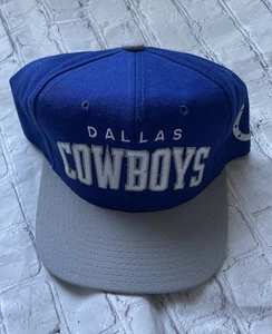 Vintage 90s Dallas Cowboys NFL Starter Wool Snapback Error Colts Logo - Picture 1 of 5