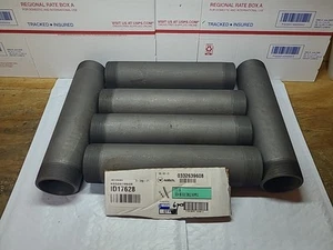 (6) 2"x10" INCUDINE SCH. 80 NIPPLI PER PIPA NERI...NUOVI..MADE IN USA..LOTTO DI 6 PEZZI... - Foto 1 di 10