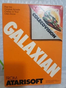 Galaxian (Colecovision, 1983) Complete In Box Very Nice!! Rare !! - Picture 1 of 11