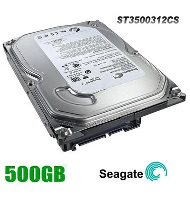 SEAGATE 500GB SATA INTERNAL DESKTOP PC 3.5" HDD HARD DISK DRIVE CCTV MAC DVR PVR - Image 1 of 3