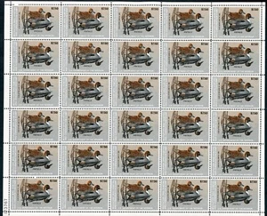 UNITED STATES FEDERAL DUCK FOR 1983 SC# RW50 MNH FULL SHEET 30 SELLING AT FACE - Bild 1 von 1