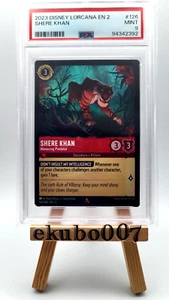 2023 Disney Lorcana Rise of the Floodborn - Shere Khan - Menacing Predator Error - Picture 1 of 3