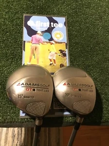 Adams GT Tight Lies Smart & Strong Woods Set (3W & 5W) Ultralite Graphite Shafts - Picture 1 of 11