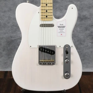 Fender Made in Japan traditionelle 50er Jahre Telecaster weiß blond mit Gigbag - Bild 1 von 9