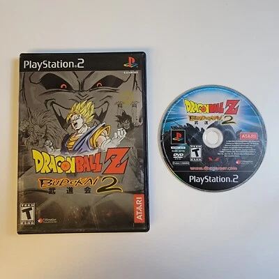 Dragon Ball Z: Budokai 2 (Sony PlayStation 2 PS2, 2003, Black Label) *No Manual* - Image 1 of 4