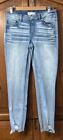 Women’s Buckle BKE Victoria Universal Fit Mid Rise Ankle Skinny Jeans 27