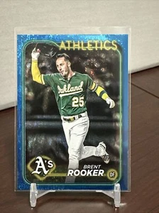 2024 TOPPS #186 BRENT ROOKER BLUE HOLOFOIL #/999 - Picture 1 of 2