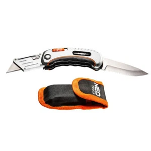 2-tlg. Profi Klappmesser Cuttermesser Universalmesser klappbar TEPPICHMESSER - Bild 1 von 6