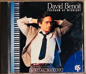 David Benoit Freedom At Midnight 87 Made in Japan Printed in US Smooth Jazz - Imagen 1 de 5