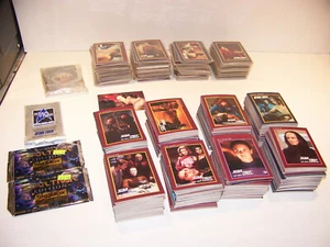 STAR TREK COLLECTORS CARDS NEXT GENERATION SKY BOX MASTER SERIES OVER 850 CARDS - Picture 1 of 4
